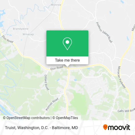 Truist map
