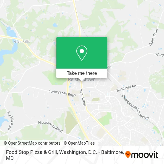 Food Stop Pizza & Grill map