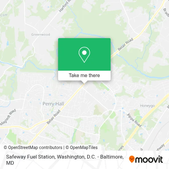 Safeway Fuel Station map
