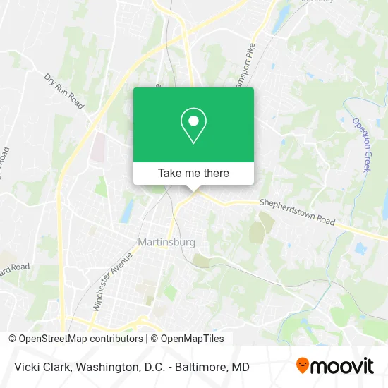 Vicki Clark map