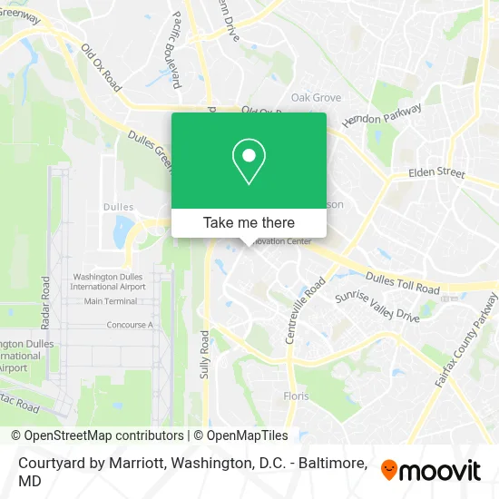 Courtyard by Marriott map