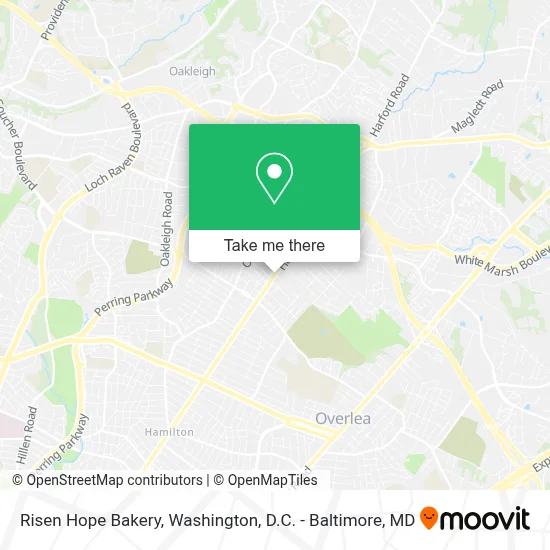 Risen Hope Bakery map