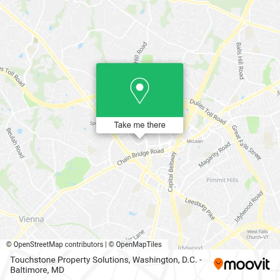 Touchstone Property Solutions map