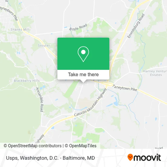 Usps map
