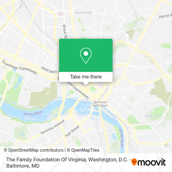The Family Foundation Of Virginia map
