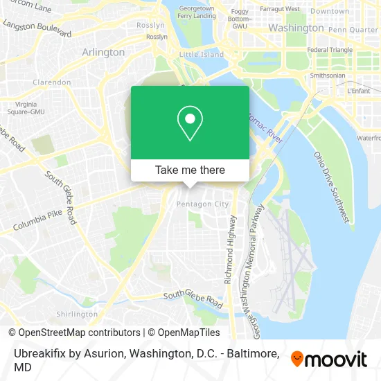 Ubreakifix by Asurion map
