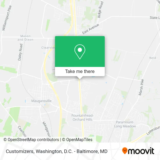 Customizers map