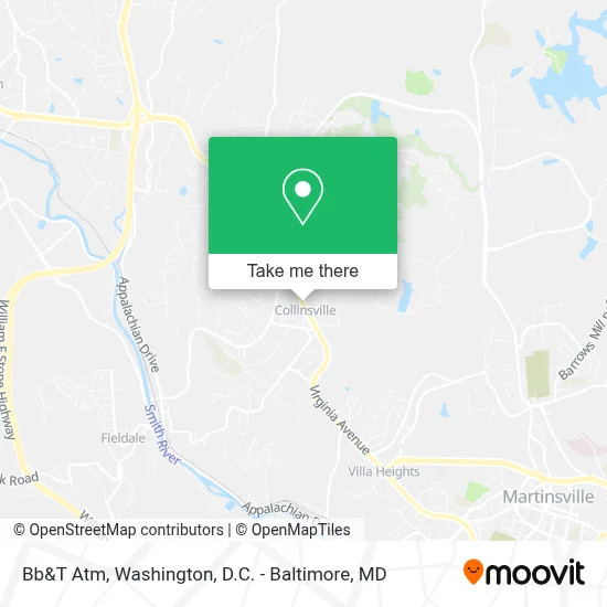 Bb&T Atm map