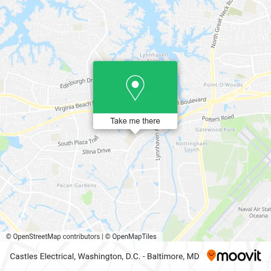 Castles Electrical map