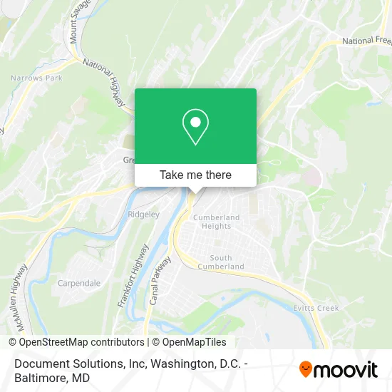 Document Solutions, Inc map