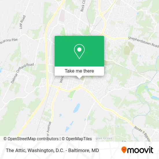 The Attic map