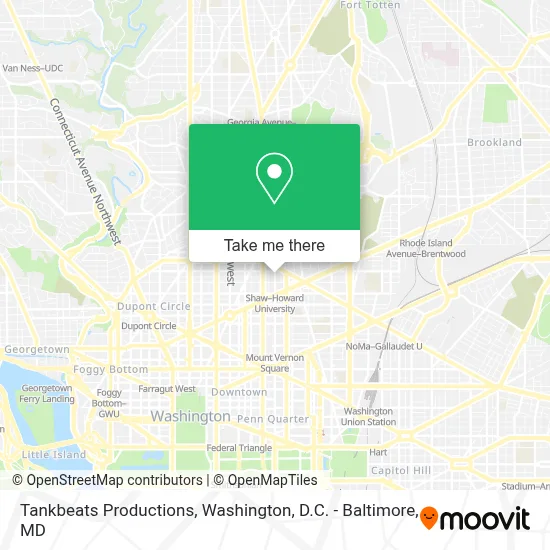 Tankbeats Productions map