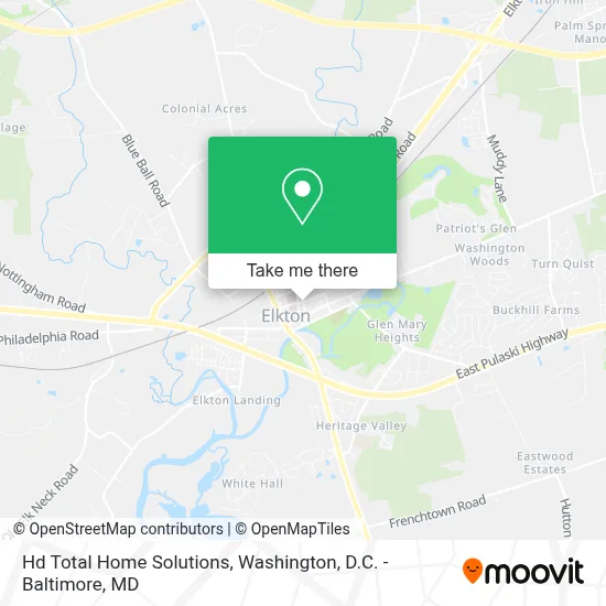 Hd Total Home Solutions map