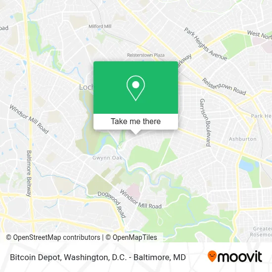 Bitcoin Depot map