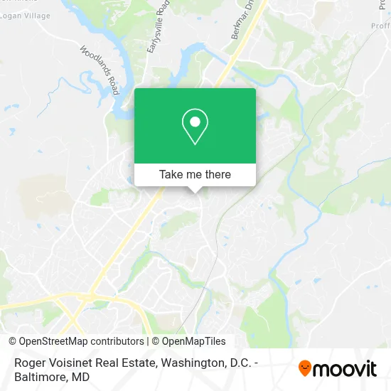 Roger Voisinet Real Estate map