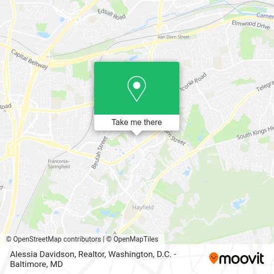 Alessia Davidson, Realtor map