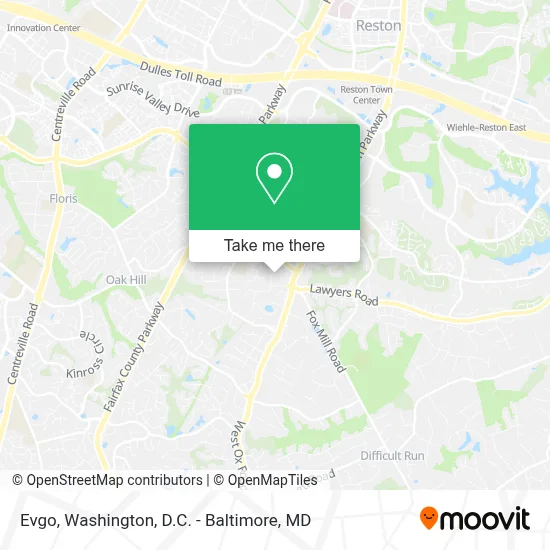 Evgo map