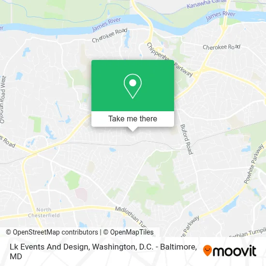 Lk Events And Design map