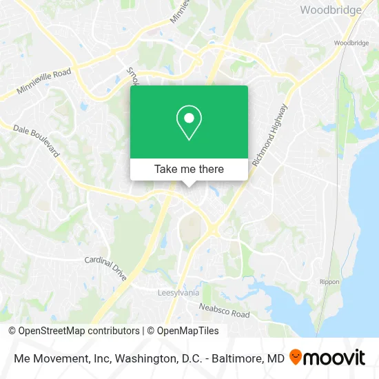 Me Movement, Inc map