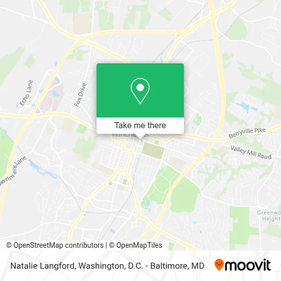 Natalie Langford map