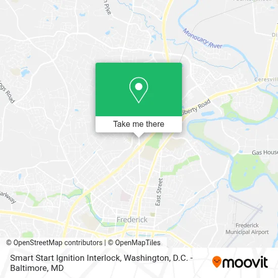 Smart Start Ignition Interlock map