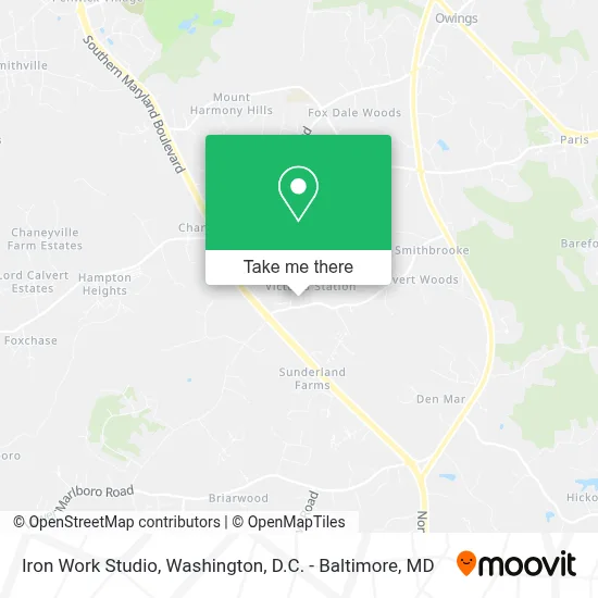 Iron Work Studio map