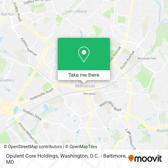 Opulent Core Holdings map