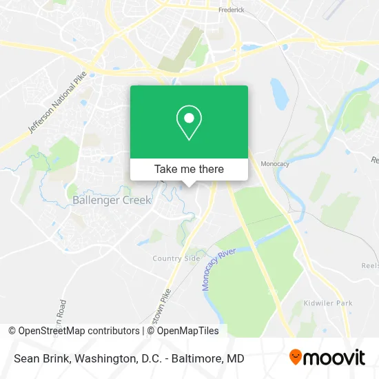 Sean Brink map