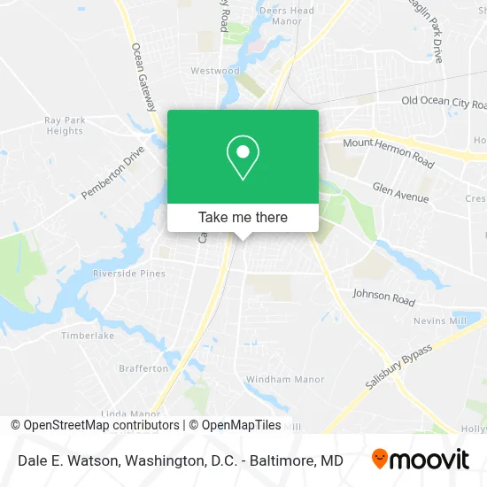 Dale E. Watson map