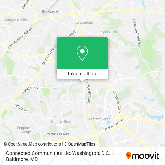 Connected Communities Llc map