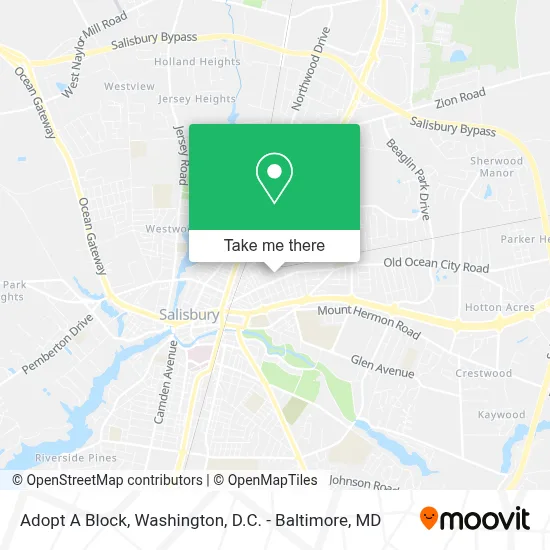 Adopt A Block map