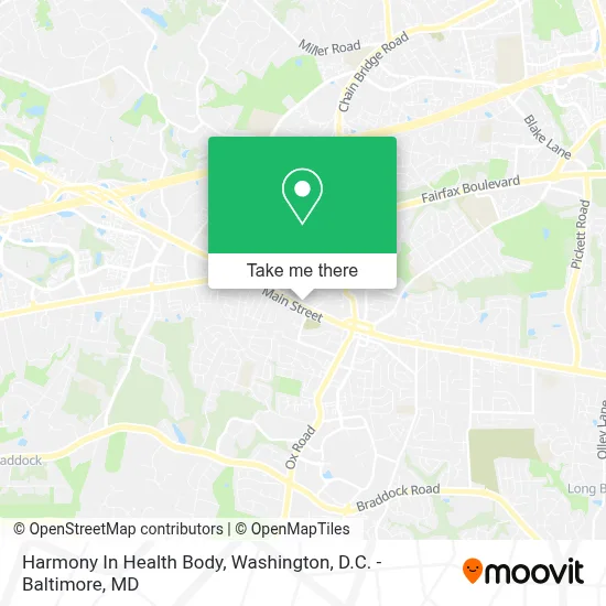 Harmony In Health Body map