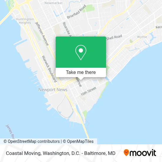 Coastal Moving map