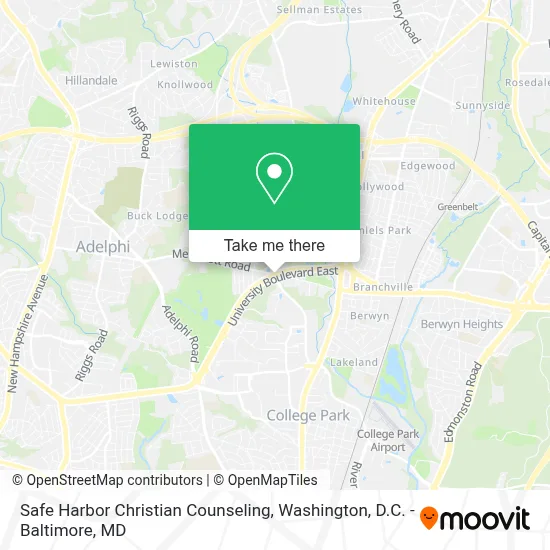 Safe Harbor Christian Counseling map