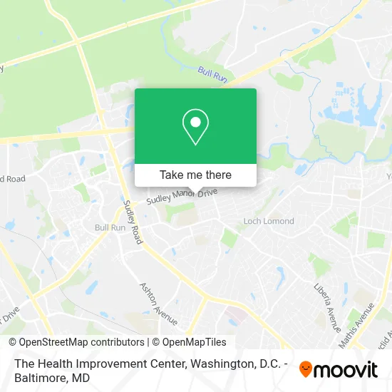 The Health Improvement Center map