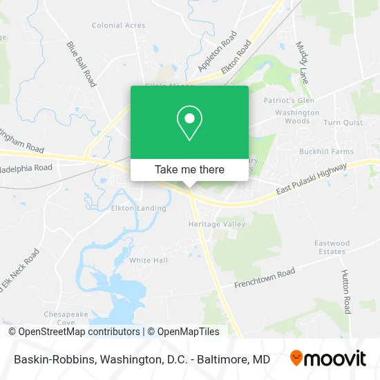 Baskin-Robbins map