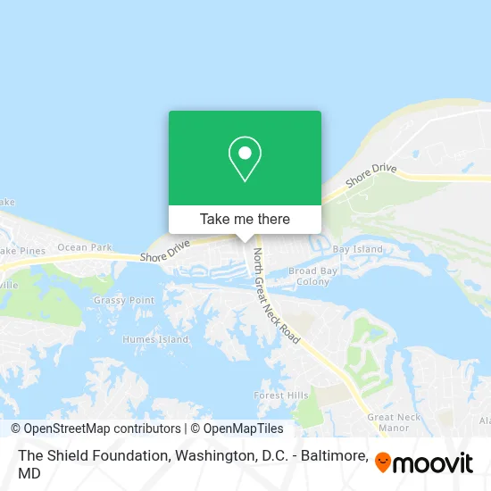 The Shield Foundation map