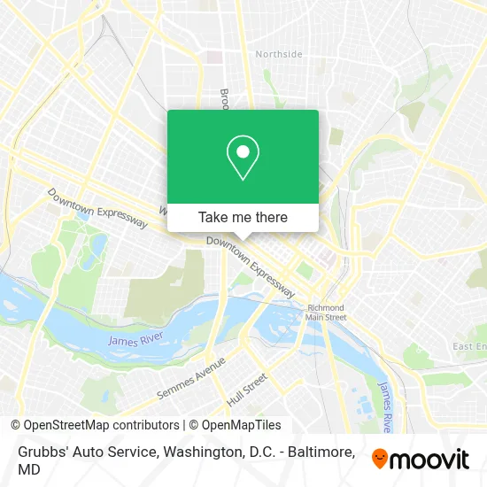 Grubbs' Auto Service map