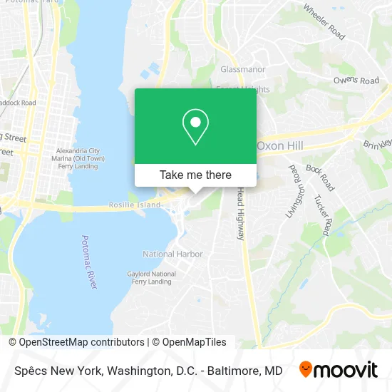 Spêcs New York map
