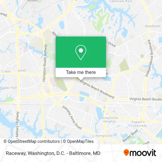Raceway map