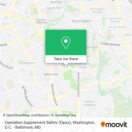 Operation Supplement Safety (Opss) map