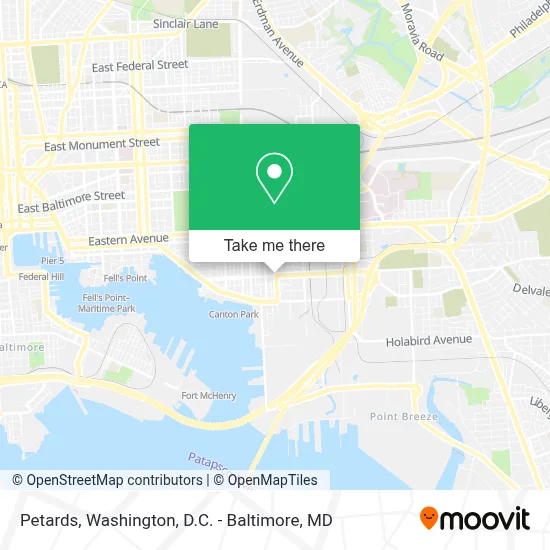 Petards map