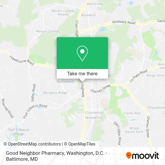 Good Neighbor Pharmacy map