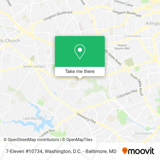 7-Eleven #10734 map