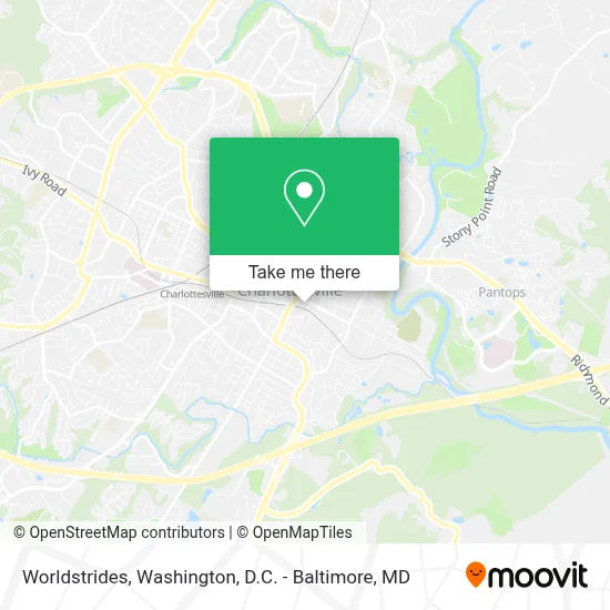 Worldstrides map