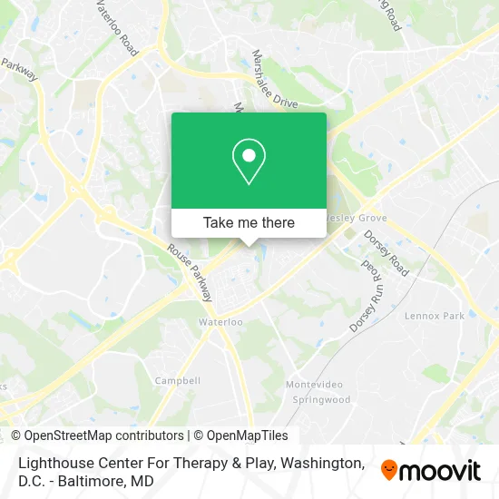 Lighthouse Center For Therapy & Play map