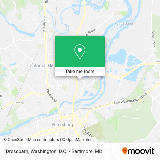 Dressbarn map
