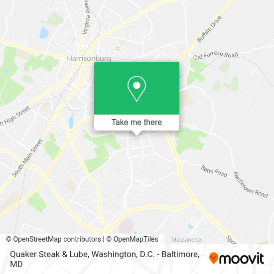 Quaker Steak & Lube map