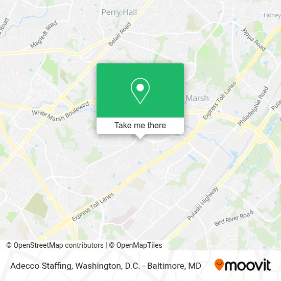 Adecco Staffing map