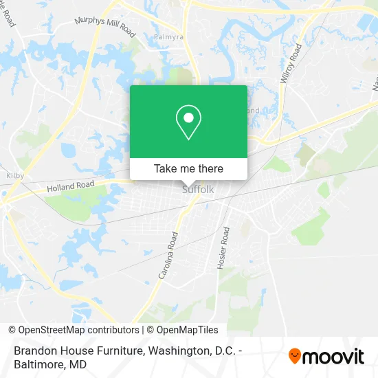 Brandon House Furniture map